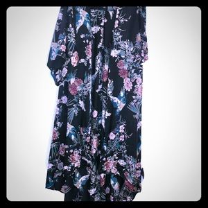 Floral kimono